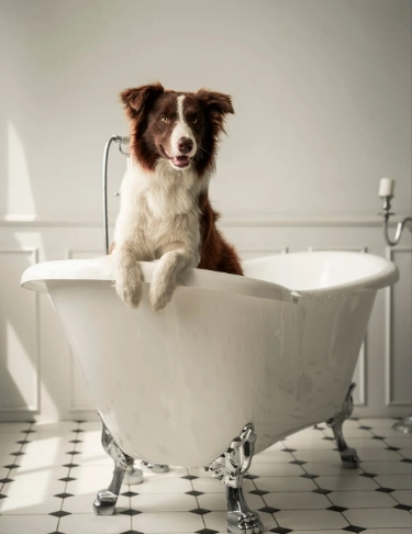 Why Does Your Dog Love to Scratch the Bathtub?‍
